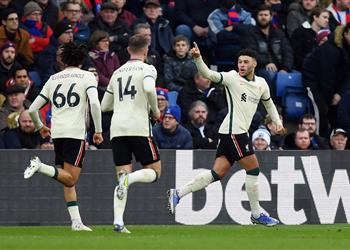 فيديو تشامبرلين يسجل هدف ليفربول الثاني أمام كريستال بالاس