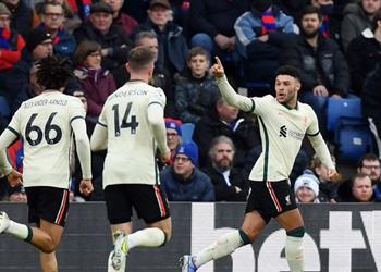 تشامبرلين أليسون أنقذنا أمام كريستال بالاس ولا يوجد أفضل منه في ليفربول