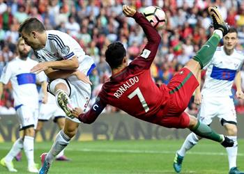 رونالدو وسيلفا على رأس قائمة البرتغال لمواجهتي سويسرا وأندورا