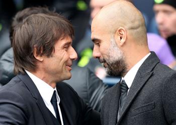 كونتي جوارديولا أفضل مدرب ومانشستر سيتي تحسن كثير ا