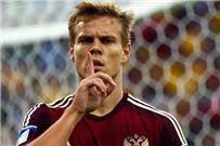 بعد فشل صفقة فاردي فينجر يضع عينه صوب مهاجم روسيا