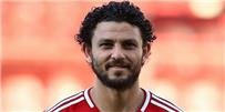 حسام غالي يحصل على بطاقة حمراء أمام حرس الحدود