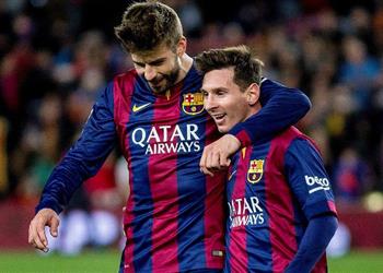 تصريحات بيكيه أتمنى أن يستمر ميسي معنا سنوات عديدة