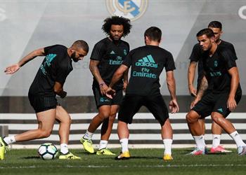 مارسيلو يعود لمران ريال مدريد استعداد ا لاستئناف مباريات الليجا
