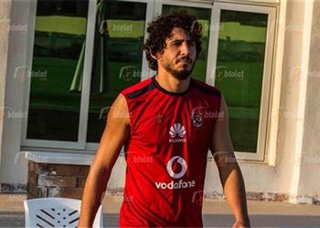 مران الأهلي حجازي يواصل التأهيل