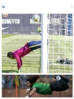 برافو يتحدى العقرب هيجيتا في تدريبات برشلونة