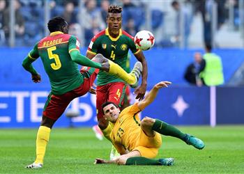 كأس القارات بالفيديو التعادل الإيجابي يسيطر على مواجهة الكاميرون وأستراليا