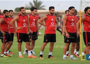 مران الأهلي راحة للأساسيين و عوض يكتفي بالتأهيل
