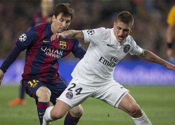 تصريحات رونالدو فيراتي سيكون مثاليا لوسط ملعب برشلونة