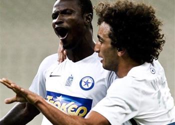 عمرو وردة يشارك في فوز أتروميتوس على آيك أثينا في الدوري اليوناني