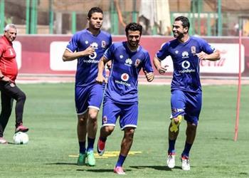 مران الأهلي فتحي يتصدى لركلة جزاء عبد الحفيظ وسط سخرية اللاعبين