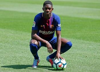 ديميبلي يثير الشكوك في برشلونة