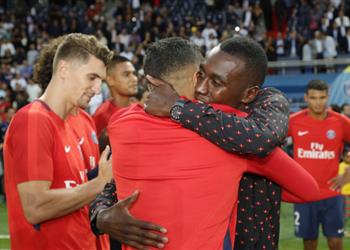 لاعبو باريس سان جيرمان يودعون ماتويدي