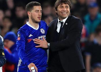 تصريحات كونتي انتقال هازارد إلى ريال مدريد كل شيء ممكن في كرة القدم