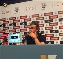 أبطال السوبر مؤتمر_إنريكي سعيد للغاية بحصد أولى الألقاب في الموسم الجديد إشبيلية قدم شوط أول جيد ويتغنى بـ أومتيتي ويشيد بـ ميسي