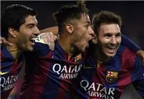 ثلاثي برشلونة المميز يواصلون تحطيم الأرقام هذا الموسم