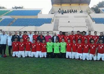 بالصور منتخب الشباب يختتم تدريباته استعداد ا لودية الأردن