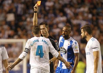 ريال مدريد يستأنف ضد طرد راموس