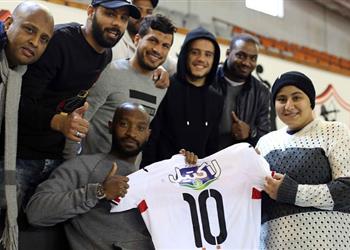 بالصور لفتة إنسانية من الزمالك تجاه مريضة السرطان