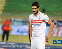 بعد إصابته بمعسكر الفراعنة مدرب الزمالك يطمئن على جبر هاتفي ا