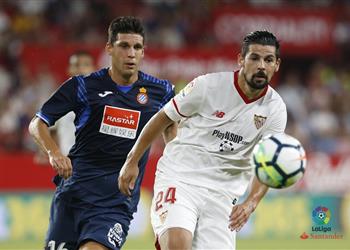 التعادل الإيجابي يحسم مواجهة إشبيلية وإسبانيول بالليجا