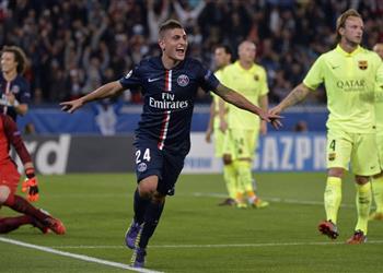 تصريحات فيراتي برشلونة يملك أفضل ثلاثي هجومي في العالم ولكن