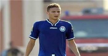 اصابة نجم سموحة بالصليبي خلال مشاركته مع المنتخب العسكري