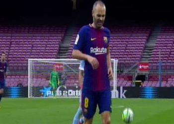 مخاوف في برشلونة بإصابة إنييستا وبيان رسمي بشأن رافينيا