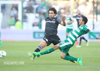 م حترفين بم شاركة وردة باوك ي هزم بثنائية أمام باناثينايكوس في ذهاب نصف نهائي كأس اليونان