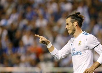 بالفيديو بيل ي سجل أولي أهدافه مع الريال م نذ ستة أشهر