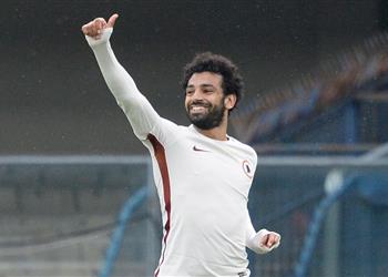 م حترفين صلاح ي سجل ثنائية في خماسية روما ضد كييفو لتأمين المركز الثاني