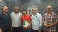 المصري يتعاقد رسمي ا مع أحمد شكري
