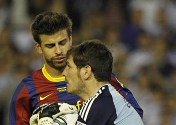 سوشيال_بطولات كاسياس يهنأ ريال مدريد بالليجا على طريقة بيكيه