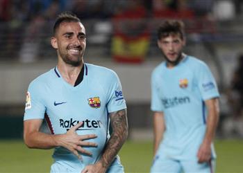 ألكاسير لا أشارك كثير ا مع برشلونة ولكن