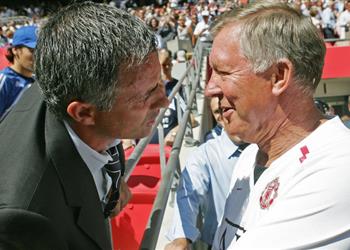 مقابلة صحفية 1 فيرجسون مورينيو مدرب موهوب وأنا على تواصل معه بوتشينيو أجاد باستخدام الشباب في توتنهام