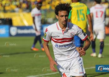 مران الزمالك جلسة علاج طبيعي لـ حفني