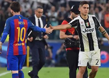 ديبالا يكشف عن حديث ميسي له بمواجهة دوري الأبطال