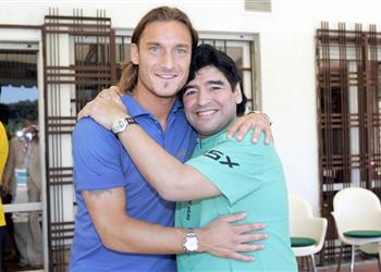 تصريحات توتي رد ا على مارادونا الآن يمكنني الاعتزال