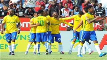 صن داونز يتقدم علي الزمالك بثنائية نظيفة في الشوط الأول