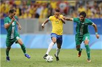 بطولات_أولمبياد البرازيل تفشل في الفوز وتتعادل مع العراق سلبيا