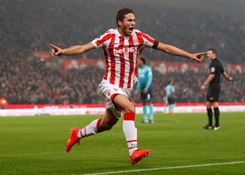 رمضان صبحي أساسي ا مع ستوك سيتي لمواجهة برايتون