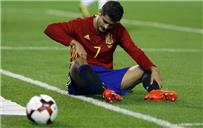 لعنة الإصابات موراتا يثير القلق في مدريد بعد خروجه مصابا من مباراة أسبانيا وبلجيكا