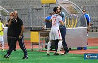 تيجانا يجيب عن سبب احتفال باسم مرسي بالهدف معه