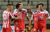 م حترفين بالفيديو تريزيجيه يتألق ويقود موسكرون للفوز على إيوبين برباعية