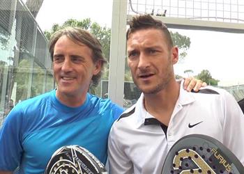 تصريحات مانشيني حزين لعدم تدريب الظاهرة توتي