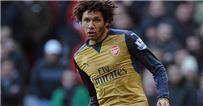 النني خارج التشكيلة المتوقعة لآرسنال في مواجهة سوانزي سيتي