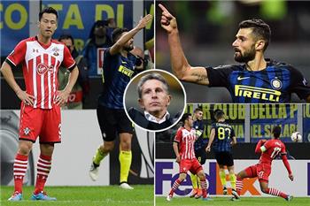 نتائج_اليوروليج بالفيديو كاندريفا ينقذ إنتر ميلانو من الهزيمة الثالثة أمام ساوثهامبتون