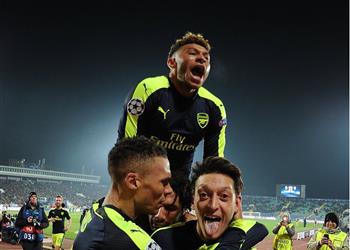 م حترفين نتائج_الشامبيونز أوزيل يسجل هدف ا رائع ا من صناعة النني ليقود آرسنال للتأهل بالفوز على لودوجوريتس