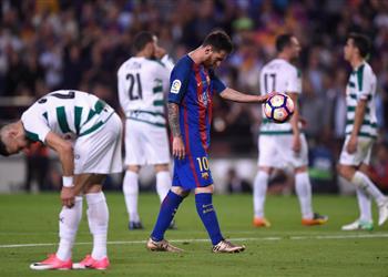 نتائج_الليجا ميسي يقود برشلونة لقلب الطاولة على إيبار بمباراة الوداع لإنريكي في الكامب نو