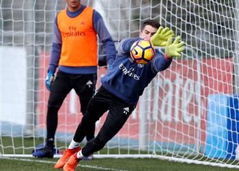 حارس ريال مدريد يودع فريقه